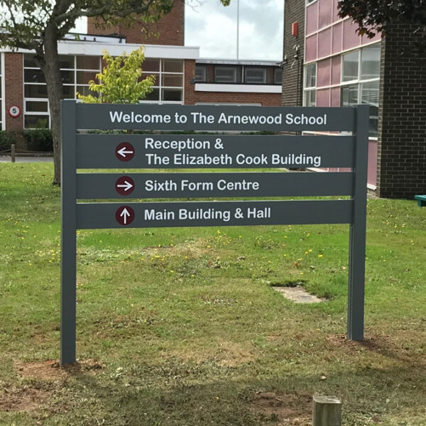 Arenwood School Signage