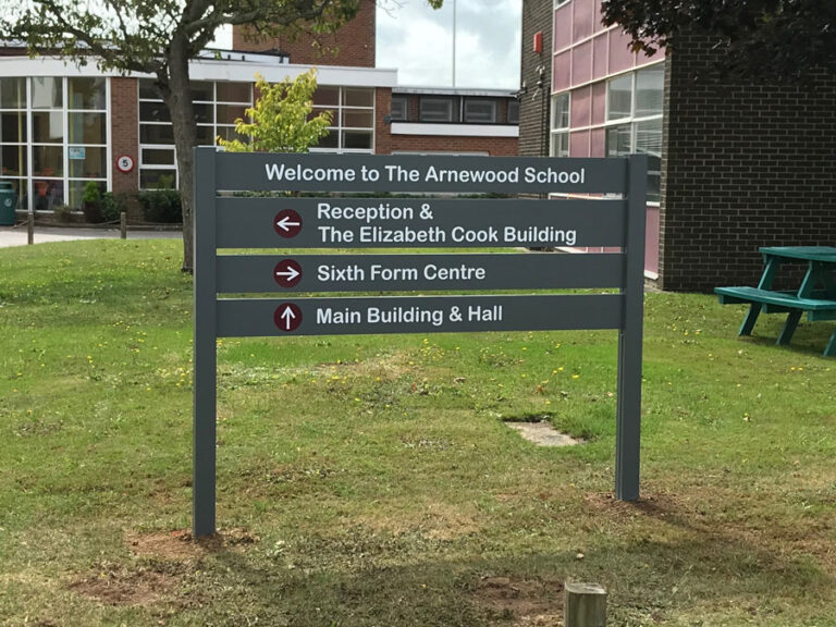 Arenwood School Signage