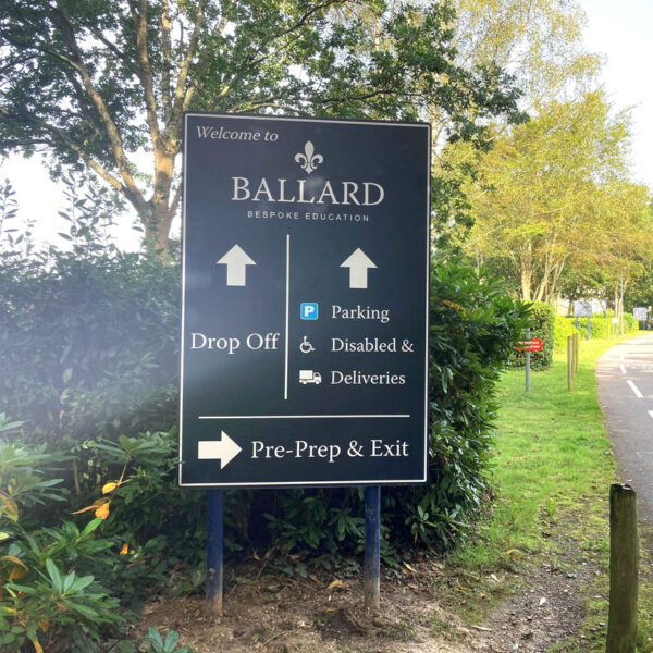 Ballard School Signage