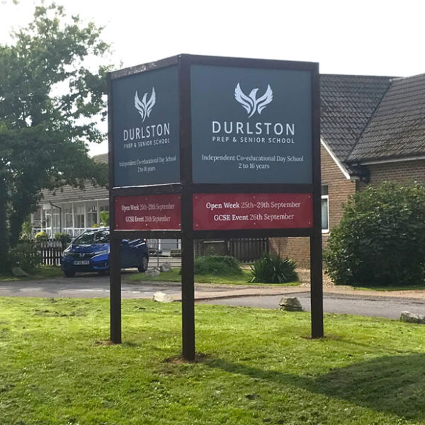 Durlston School Signage