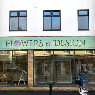Flowers by Design Shop Front