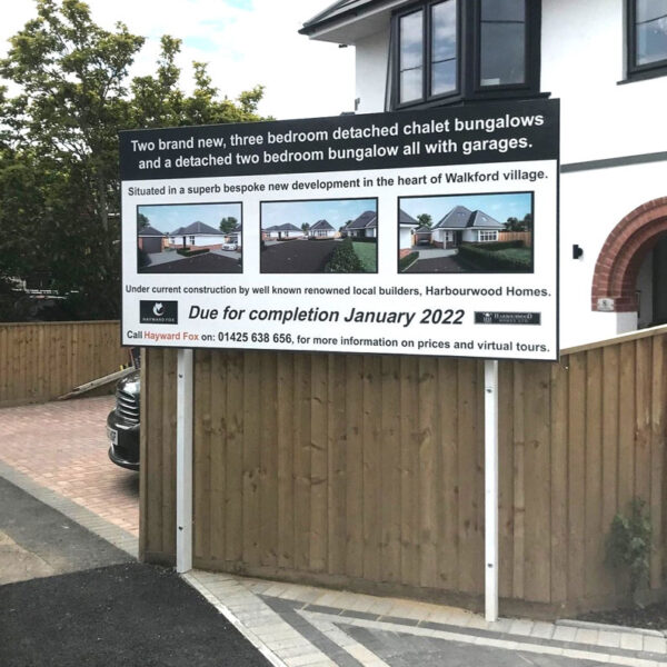 Haywood Fox Development Sign Haywood Fox Development Sign