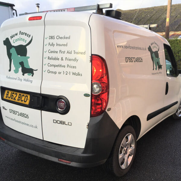 New Forest Canines Vechicle Graphics
