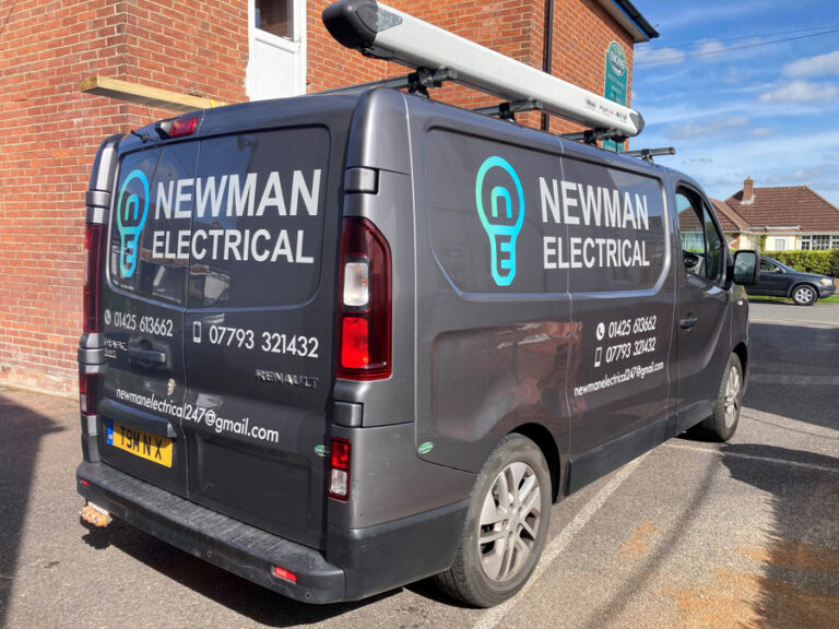 Newman Electrical Vechicle Graphics