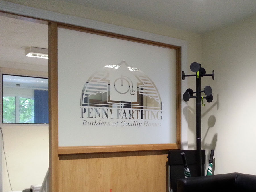 Pennyfathing Window Frosting