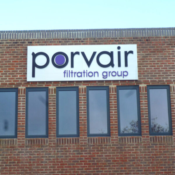 Porvair Filtration Group Signage