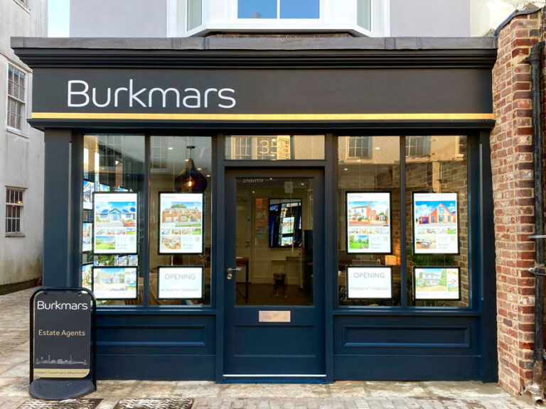 Burkmars Shop Fascia
