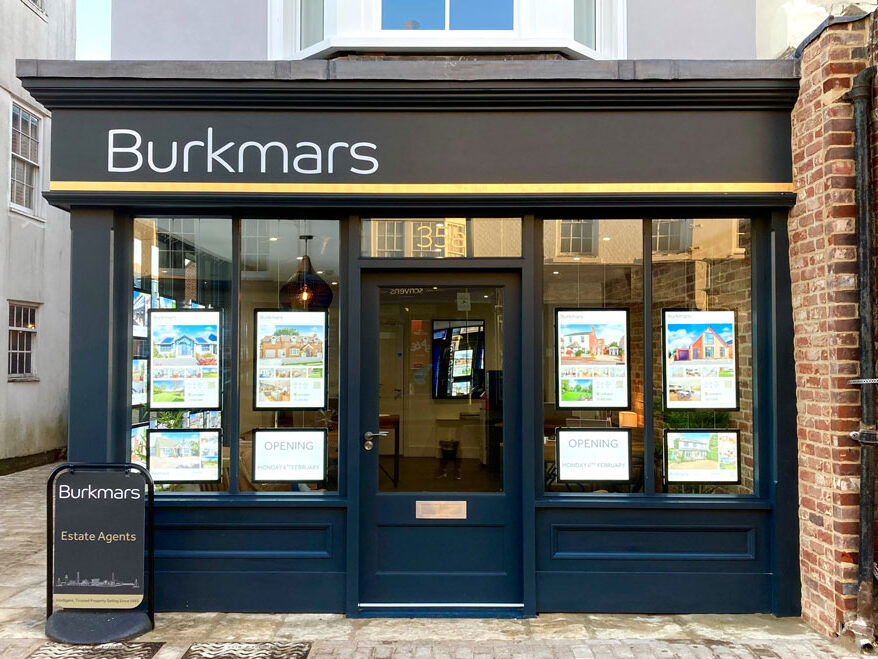 Burkmars Shop Fascia