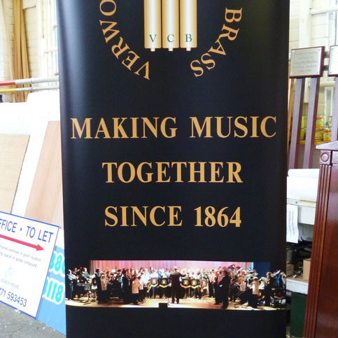 Verwood Concert Brass Banner Verwood Concert Brass Banner