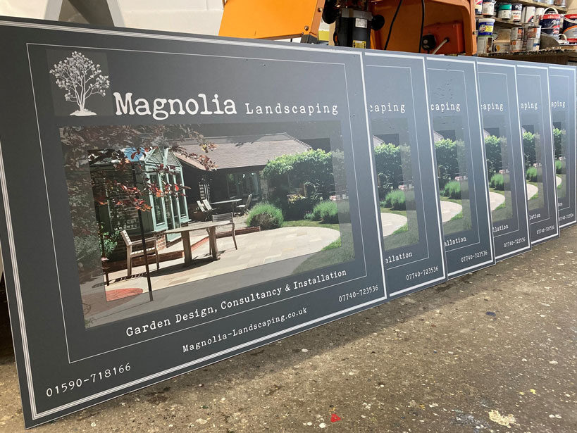 Magnolia Landscaping Trade Boards