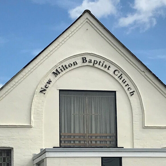 New Milton Baptist Church Signage
